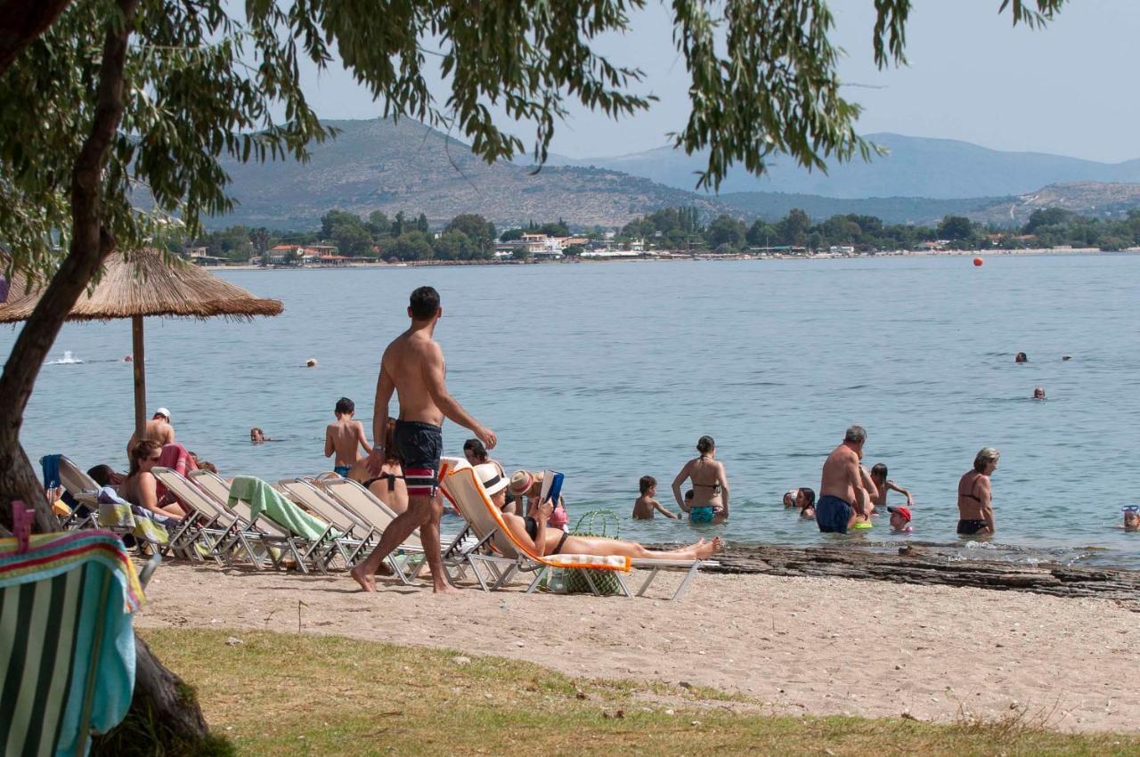 Kima: Relaxing Beach Home Next To Sparkling Waters Néa Mákri Kültér fotó